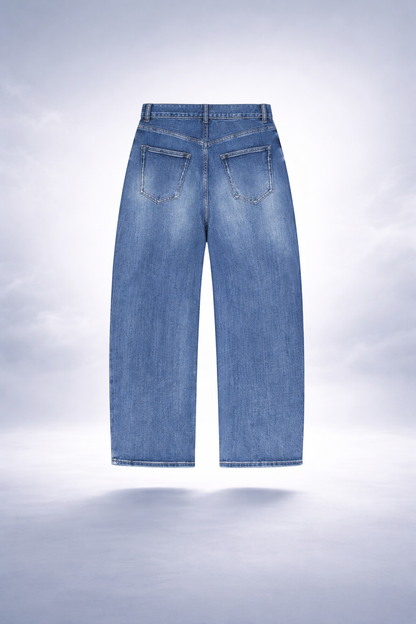 Sun Fade Heavyweight Denim Jeans