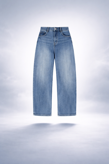 Sun Fade Heavyweight Denim Jeans