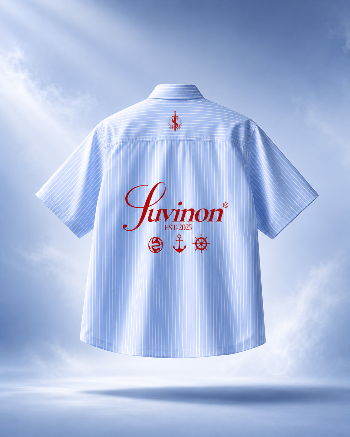 Striped Boxy Short Sleeve Shirt